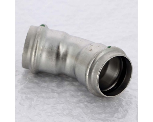 Угол пресс 45 град. нержавеющая сталь Sanpress Inox VIEGA 42 Угол пресс 45 град. нержавеющая сталь Sanpress Inox VIEGA 42