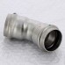 Угол пресс 45 град. нержавеющая сталь Sanpress Inox VIEGA 42