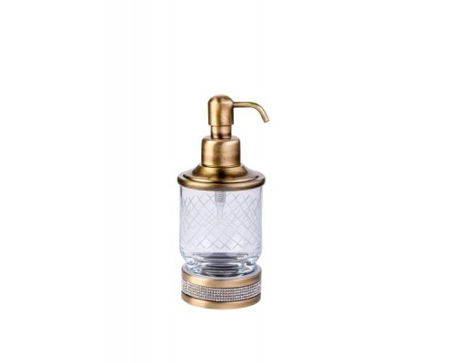 Boheme Royal Cristal Дозатор настольный, цвет: бронза 10929-BR Boheme Royal Cristal Дозатор настольный, цвет: бронза 10929-BR