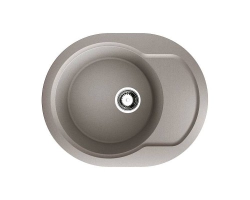 Omoikiri Manmaru 62-GR Кухонная мойка Artgranit 62x50 см, цвет: leningrad grey 4993353