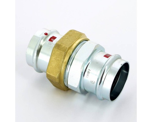 Муфта разъёмная пресс плоская прокладка оцинкованная сталь Prestabo VIEGA 54