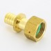 Муфта аксиальная-В Uni-Fitt 16 x 1/2" с накидной гайкой плоской прокладкой