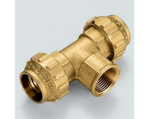 Тройник обжим-В TIEMME 50х1"1/2х50