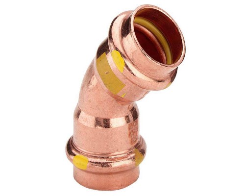 Угол пресс медь Profipress с SC-Contur VIEGA 42 45" Угол пресс медь Profipress с SC-Contur VIEGA 42 45"