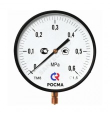 Манометр рад ТМ-810Р.00 0-2,5МПаДк250 М20х1,5 ст Росма 00000009033