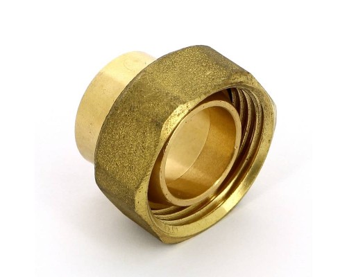 Вставка с накидной гайкой пайка-В с коническим уплотнением VIEGA 22х1"