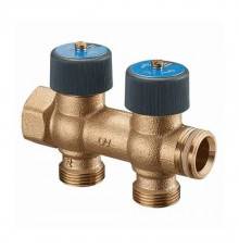 Коллектор бронза клап запорн 3/4" м/р 3в 3/4" ЕК н/р 50мм Multidis R Oventrop 4200553