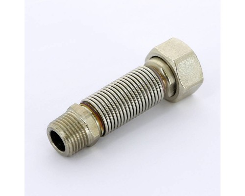 Подводка для воды НВ Flexorapid из нержавеющей стали EMMETI 1/2"х3/4" 6.5-12.5см