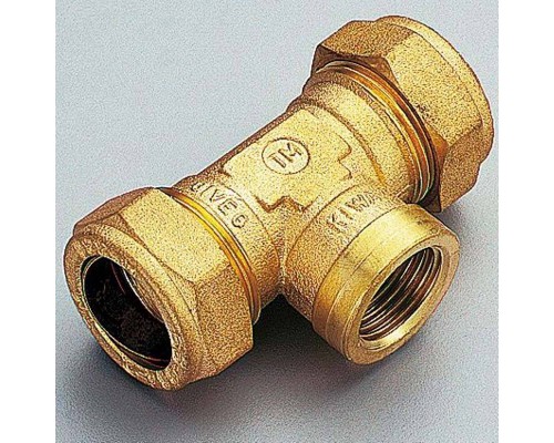 Тройник обжим-В TIEMME 35х1"1/4х35