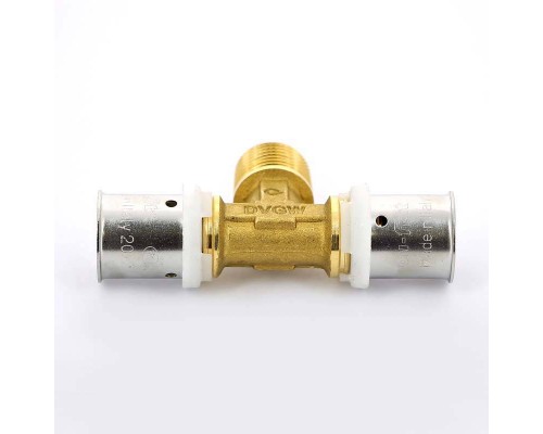 Тройник пресс-Н UNI-FITT 20х1/2"х20 Тройник пресс-Н UNI-FITT 20х1/2"х20
