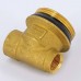 Концевик с внутренней /наружной / внутренней резьбой TIEMME 1/2"х1 1/4"х3/8"