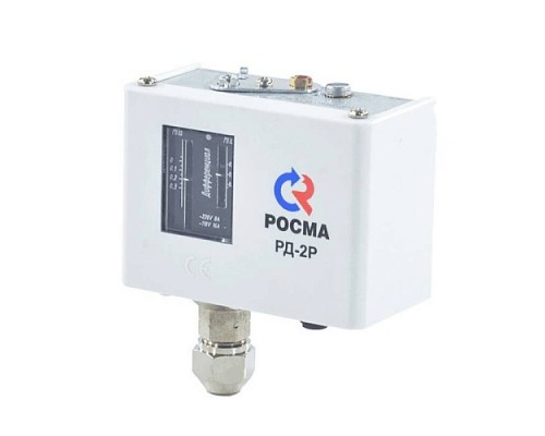 Реле давления РД-2Р -0.05-0.3МПа G1/4" IP44 110C Росма 00000004006