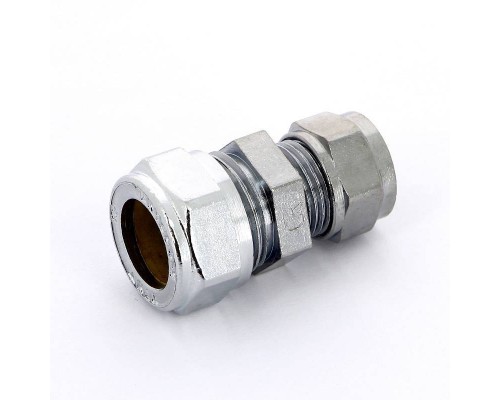 Муфта обжим хромированная TIEMME 15х12
