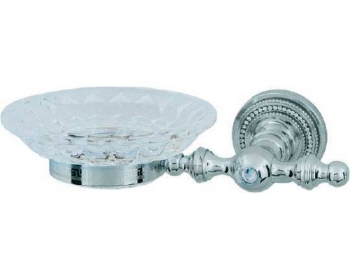 Boheme Brillante Мыльница подвесная, 16,5х16,5хh3 см, цвет: хром глянцевый 10432
