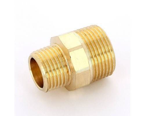Ниппель бронза Viega 3/4" x 1/2" Ниппель бронза Viega 3/4" x 1/2"