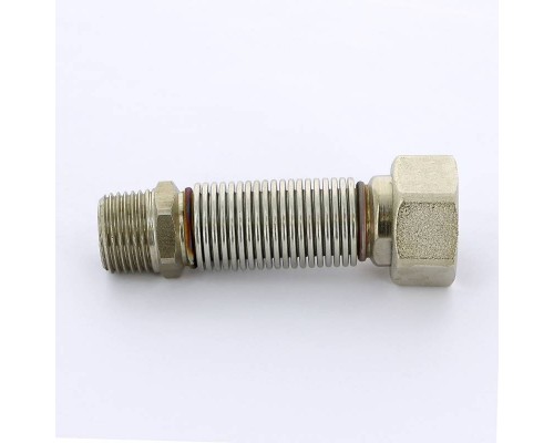 Подводка для воды НВ Flexorapid из нержавеющей стали EMMETI 1/2"х3/4" 6.5-12.5см