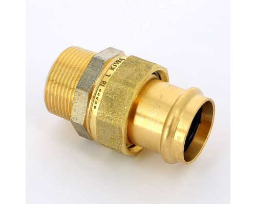 Муфта разъёмная пресс-Н бронза Sanpress VIEGA 35х1"1/4