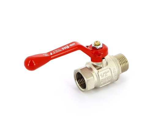 Кран шаровой НВ 1/2" UNI-FITT полнопроходной рычаг Кран шаровой НВ 1/2" UNI-FITT полнопроходной рычаг