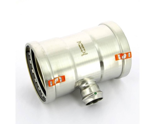 Тройник пресс нержавеющая сталь Sanpress Inox VIEGA 108x35x108