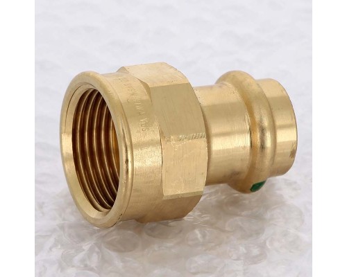 Муфта пресс-В бронза Sanpress VIEGA 22x1" Муфта пресс-В бронза Sanpress VIEGA 22x1"