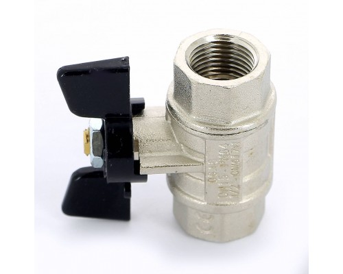Кран шаровой ВВ NEVADA бабочка BUGATTI 1/2"