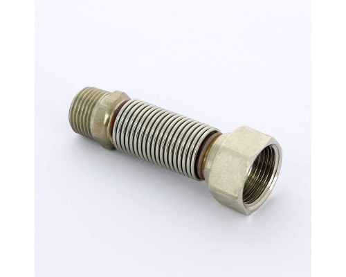 Подводка для воды НВ Flexorapid из нержавеющей стали EMMETI 1/2"х3/4" 6.5-12.5см