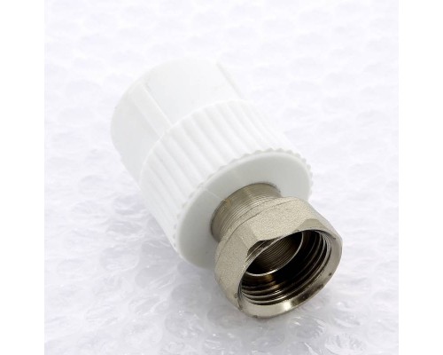 Муфта ProAqua В 25 х 3/4" с накидной гайкой Муфта ProAqua В 25 х 3/4" с накидной гайкой