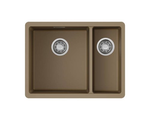 Omoikiri Kata 55-2-U-CA Кухонная мойка Artgranit 55x42 см, цвет: карамель 4993385