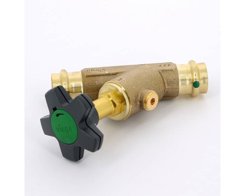 Вентиль комбинированный бронзовый CRV Easytop Basic Viega 22