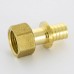 Муфта аксиальная-В Uni-Fitt 16 x 1/2" с накидной гайкой плоской прокладкой