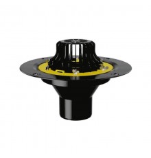 Воронка Fachmann кровельная с металлическим обжимным фланцем VM 110x165 мм