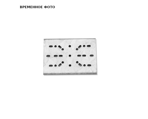 Пластина фиксирующая с резьбой 70 х 52 х 3