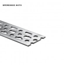 Профиль монтажный перфорированный 50x3х2000мм R (оцинк.)