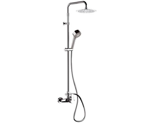 Душевая система HansGrohe HG Crometta Е 240 1jet Showerpipe Reno Ecosmart хром