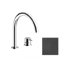 Смеситель для раковины, Almar, цвет-Absolute Black Brushed PVD