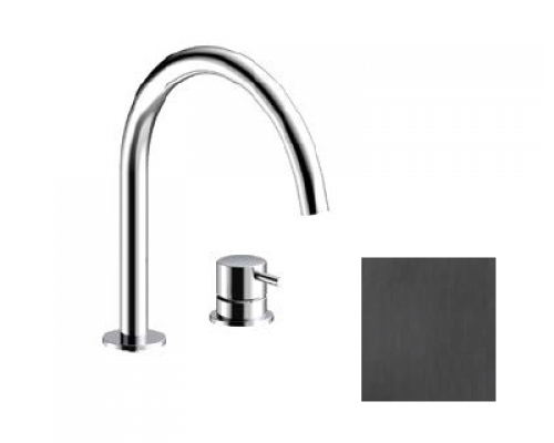 Смеситель для раковины, Almar, цвет-Absolute Black Brushed PVD