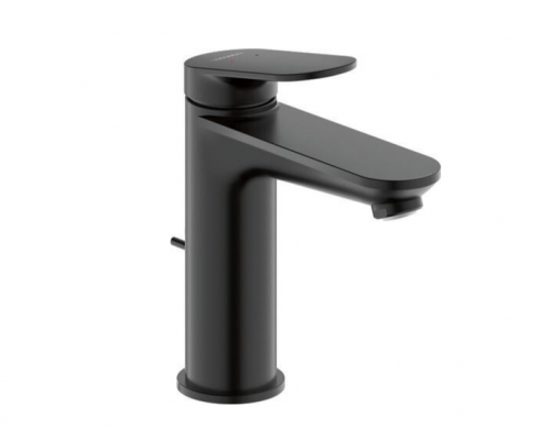 Смеситель для раковины, Duravit, Wave, цвет-черный матовый