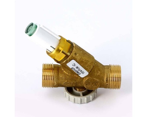 Клапан балансировочный ручной НН WattFlow OL укороченный с любым монтажным положением c расходомером WATTS Ind 3/4" 2-16л/мин