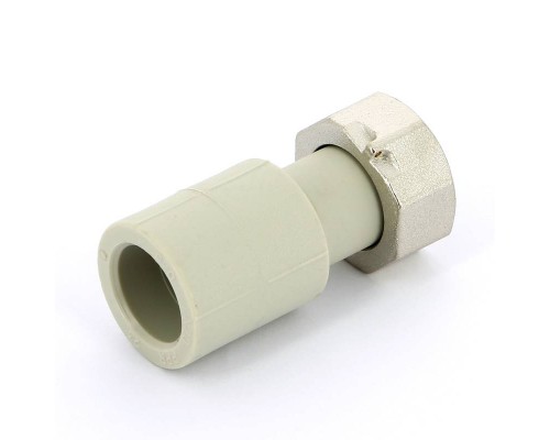 Муфта сварка-В с накидной гайкой FV-PLAST 20х3/4" пломбируемая Муфта сварка-В с накидной гайкой FV-PLAST 20х3/4" пломбируемая