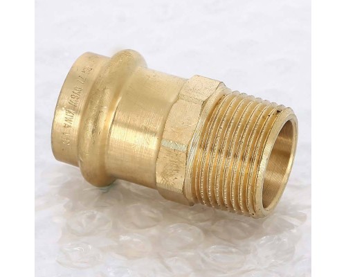 Муфта пресс-Н бронза Sanpress VIEGA 22х1/2"