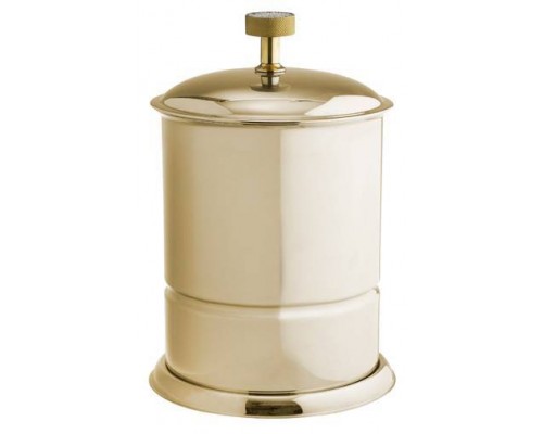 Boheme Royal Cristal Мусорное ведро круглое напольное, цвет: золото 10927-G-B Boheme Royal Cristal Мусорное ведро круглое напольное, цвет: золото 10927-G-B