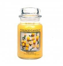 Декоративная свеча Village Candle Лимонный фреш (602 грамма)