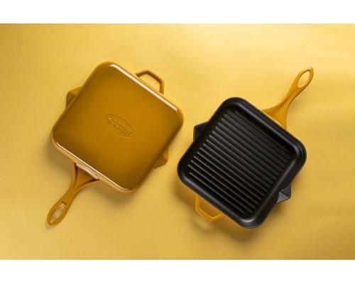 Квадратная сковорода-гриль HS K GTV 2828 YELLOW