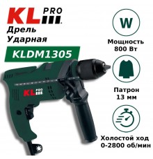 Дрель/шуруповёрт KLPRO KLDM1305