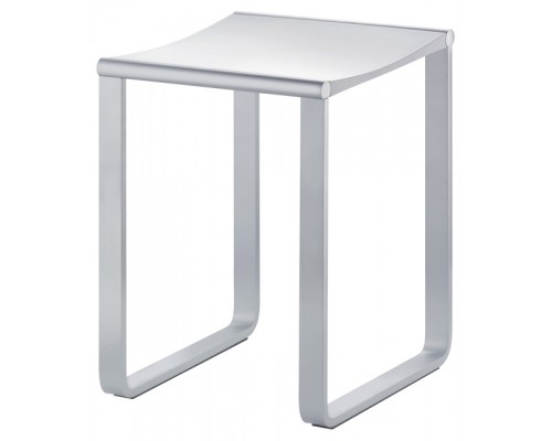 14982010051 PLAN Табурет, подходит также для душевой зоны, нагрузка: 100 kg, хром/белый (RAL 9010) 14982010051