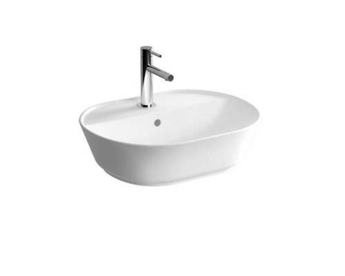 Раковина, Vitra, Geo, шгв 545-430-170, отверстия для смесителя-1, цвет-белый