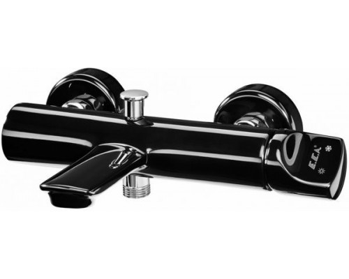 104502470EX MYRA смеситель для ванны черный /хром 104502470EX