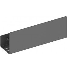 24952370000 UNIVERSALARTIKEL Полочка для душа 320x120x90 mm, черный матовый 24952370000