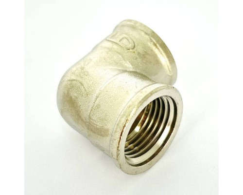 Угол LD ВВ 1/2" никелированный