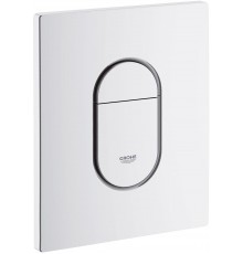 38844SH0 Arena Cosmopolitan Панель смыва для унитаза вертикальная (3 режима смыва), альпин-белый (для Rapid SL и Uniset) 38844SH0